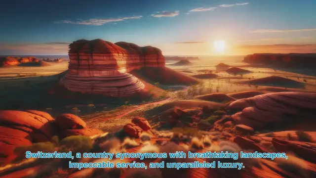 Video thumbnail for Exploring the Pinnacles of Swiss Luxury Travel