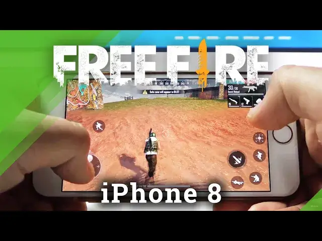 'Video thumbnail for Battle Royale Game on iPhone 8 - Garena Free Fire Gameplay'