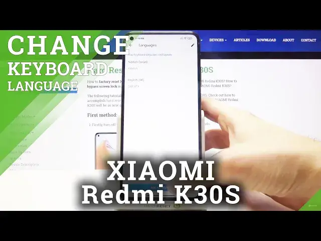 'Video thumbnail for How to Change Keyboard Language in XIAOMI Redmi K30S – Change Language in Keyboard'