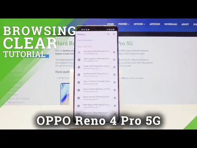 Video thumbnail for How to Clear Browsing History in OPPO Reno4 Pro 5G – Clear Browsing Data