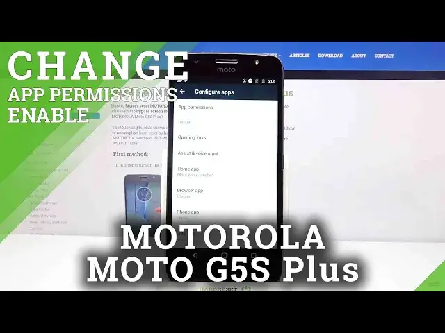 'Video thumbnail for How to Manage Apps Permissions in Motorola Moto G5S Plus – Customize Applications'