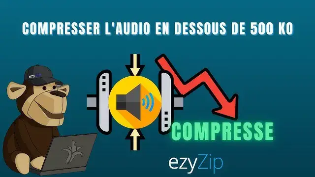'Video thumbnail for Comment Compresser L'audio en Dessous de 500 Ko en Ligne (Guide Simple)'