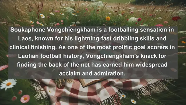 Video thumbnail for Laotian Legends: Top 10 Famous Football Players in Laos