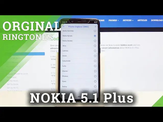 'Video thumbnail for How to Locate Ringtones in NOKIA 5.1 Plus – Ringtone List'