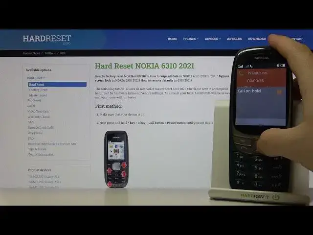 Video thumbnail for NOKIA 6310 2021 Incoming Call - Answer Phone Call
