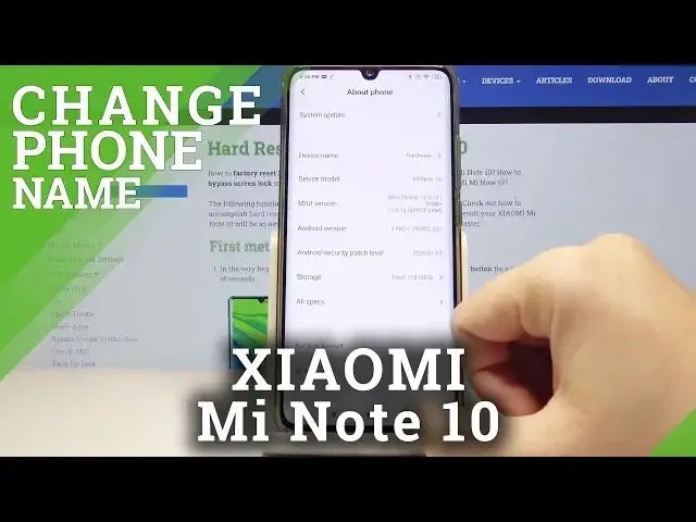 'Video thumbnail for How to Change Name in XIAOMI Mi Note 10 – Customize Device’s Personality'