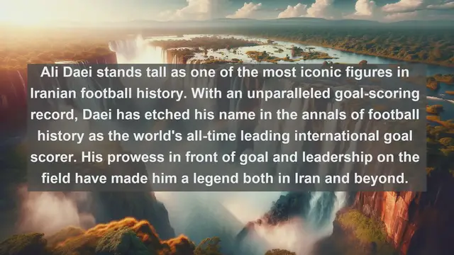 Video thumbnail for Iranian Football Legends: Top 10 Famous Players Who Made History