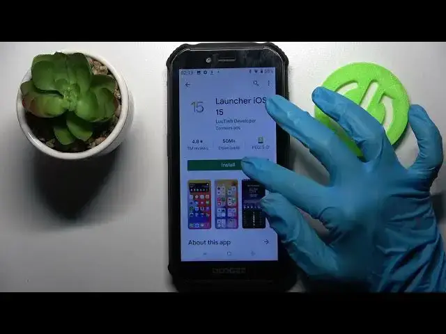 'Video thumbnail for How to Download and Apply iOS Launcher on DOOGEE S40'