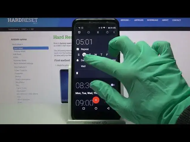 Video thumbnail for How to Set Up Alarm Clock on CUBOT X18 – Manage Alarm Clocks