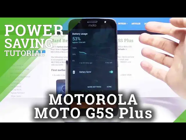 Video thumbnail for How to Enable Power Saving Mode on MOTOROLA Moto G5S Plus – Extend Battery Life