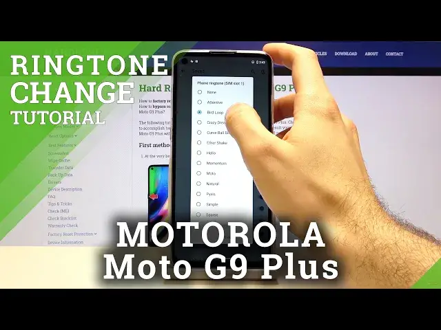 'Video thumbnail for MOTOROLA Moto G9 Plus All Ringtones'