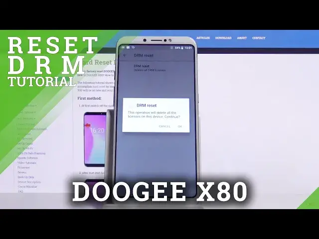 Video thumbnail for How to Reset DRM in DOOGEE X80 – Reset Digital Rights Managements