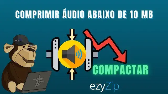 'Video thumbnail for Como Compactar Áudio Abaixo de 10 MB Online (Guia Simples)'