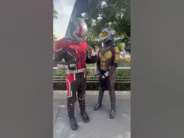 Video thumbnail for Ant-Man & Wasp in Avenger's Campus ⚒️ #avengerscampus #disney #marvel #antman #antmanandthewasp #dca