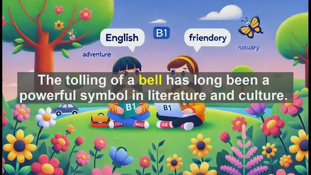 Video thumbnail for 2500 Must Know CEFR B1 Vocabulary - Mastering the Word 'Bell': A Comprehensive Guide for B1 English