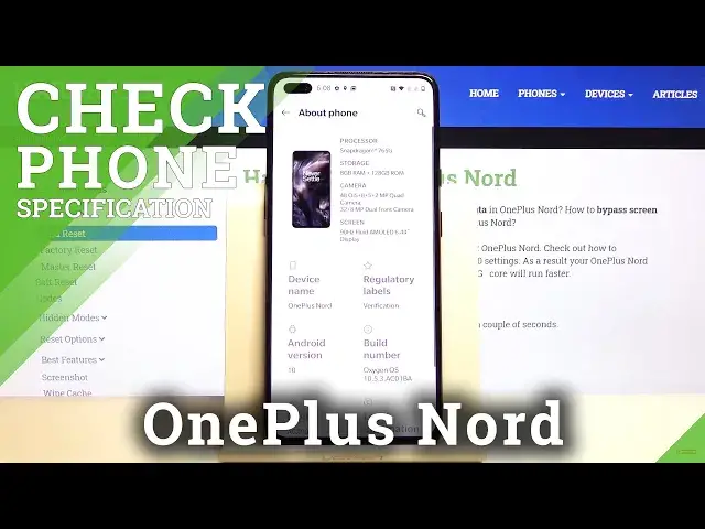 'Video thumbnail for How to Check Device Specifications in OnePlus Nord – Phone Information’s'