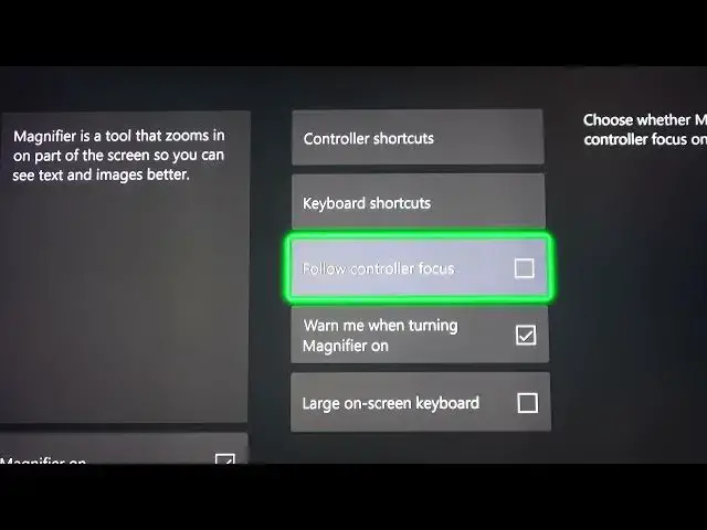 Video thumbnail for How to Switch On / Off Magnifier in XBOX Series X?