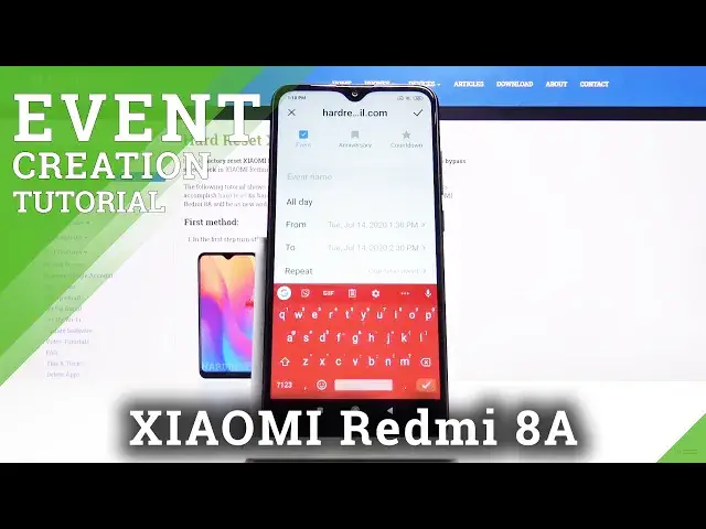 Video thumbnail for How to Add Event to Calendar in XIAOMI Redmi 8A – Set Up Alert