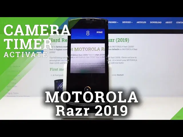 Video thumbnail for How to Set Up Camera Timer in MOTOROLA Razr 2019 – Camera Configuration