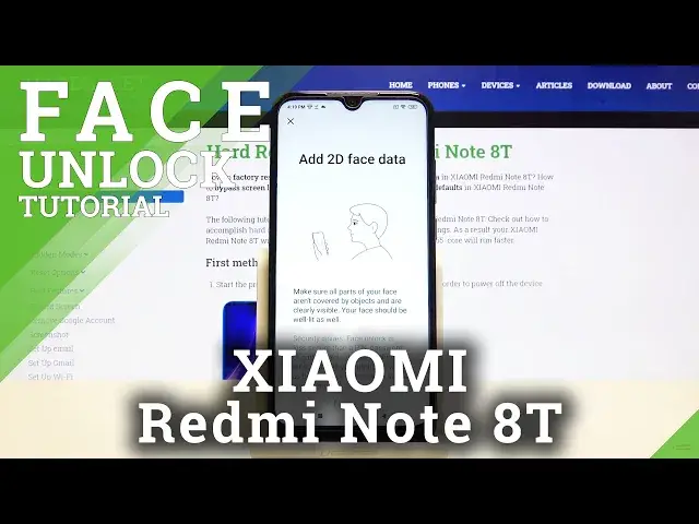 'Video thumbnail for How to Activate Face Recognition in Xiaomi Redmi Note 8T - Add Face Unlock'