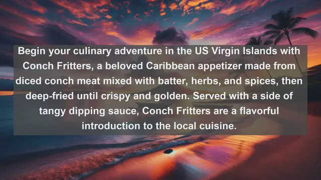 Video thumbnail for Tasting Paradise: Top 10 Mouthwatering Foods in the US Virgin Islands!