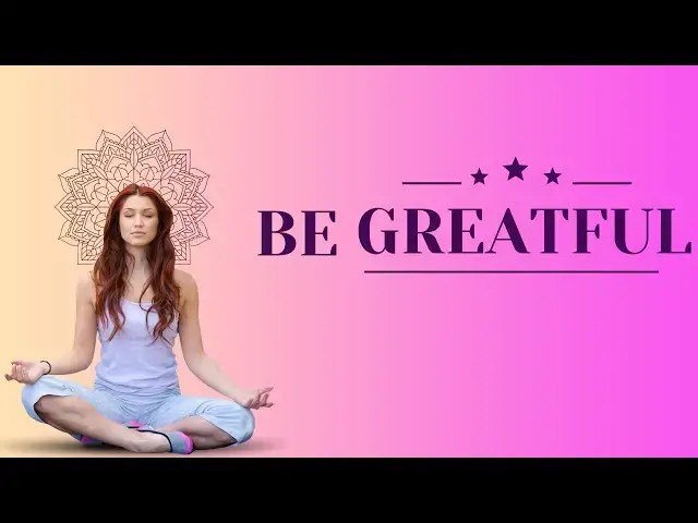 Video thumbnail for Grateful For Getting Up This Morning
