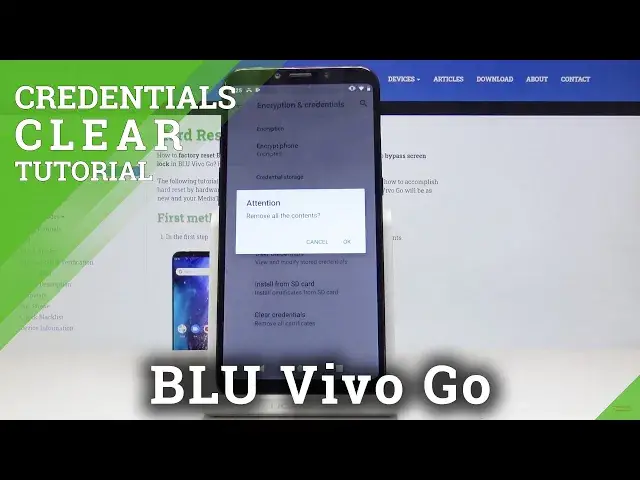 Video thumbnail for How to Wipe All Certificates in BLU Vivo Go - Clear Credentials