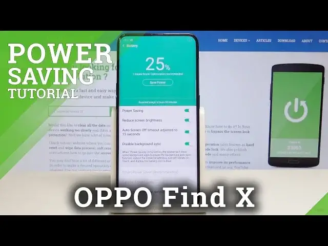 Video thumbnail for How to Save Battery Charge on OPPO Find X - Power Saving Mode