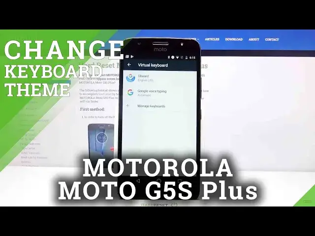 'Video thumbnail for How to Personalize Keyboard in Motorola Moto G5S Plus - Change Keyboard Theme'