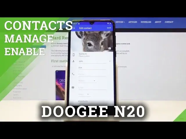 Video thumbnail for How to Personalize Contact in DOOGEE N20 - Add Photo To Contact