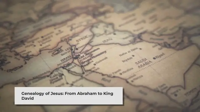 Video thumbnail for The Gospel of Matthew - The Geneology of Jesus the Messiah | Matthew Chapter 1 : 1 - 17