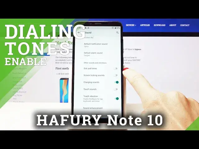Video thumbnail for How to Change Dial Pad Tones on HAFURY Note 10 – Sound Settings