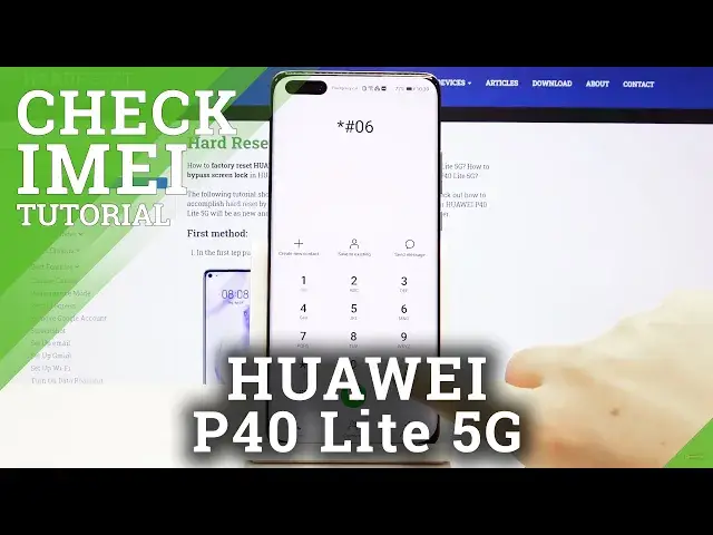 'Video thumbnail for How to Check IMEI in Huawei P40 Lite 5G – Find Serial Number'