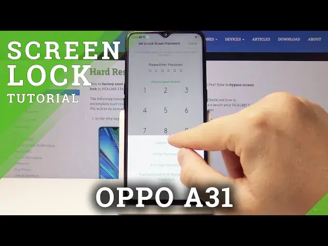 'Video thumbnail for How to Change Lock Method in OPPO A31 2020 – Change Screen Lock Type'