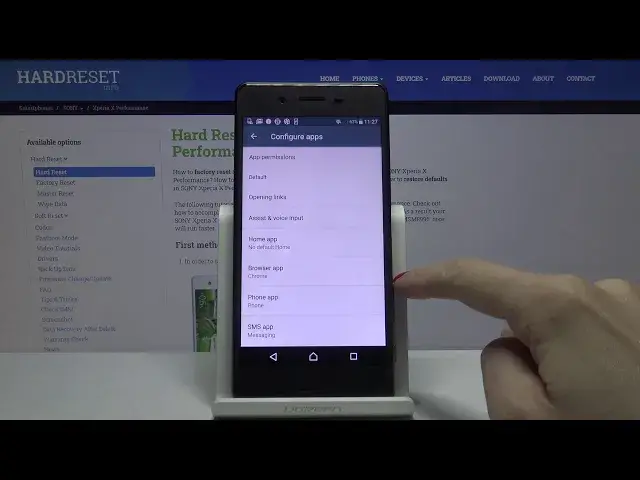 'Video thumbnail for How to Change Default Browser in SONY Xperia X Performance – Customize Default App'