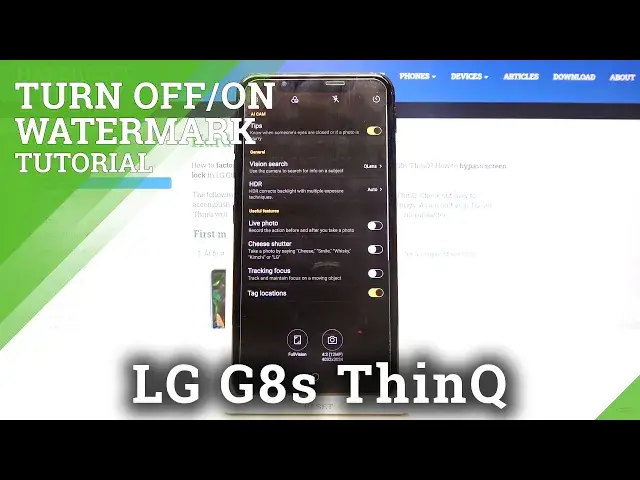 Video thumbnail for How to Add Watermark in LG G8s ThinQ - Manage Signature Watermark Feature