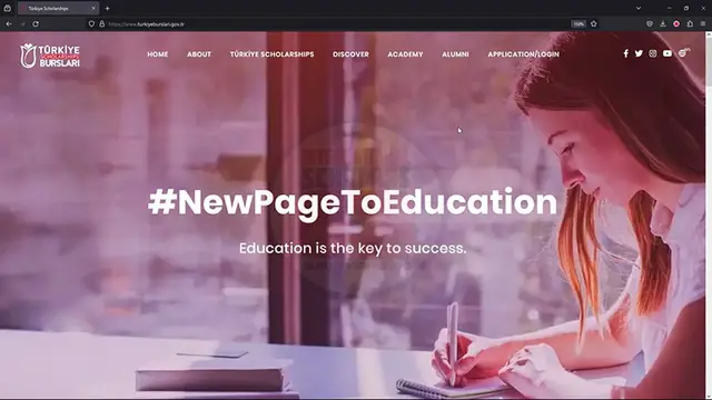Video thumbnail for STEP-BY-STEP GUIDE How to Apply for the Türkiye Burslari Scholarships 2024