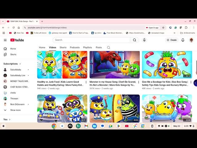 Video thumbnail for thumbnail mistakes and video mistakes on wolfoo yum yum kids pit and penny and viv and denny
