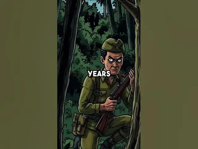 Video thumbnail for World War II ended in 1945... but one Japanese soldier kept fighting until 1974."
