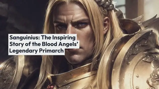 Video thumbnail for Sanguinius: The Inspiring Story of the Blood Angels’ Legendary Primarch