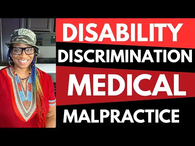 Video thumbnail for Disability Discrimination in ATL ANTA at Gov't Assistance Programs-Mental Health Medical Malpractice