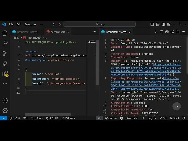Video thumbnail for How to Test REST APIs Faster with the REST Client Extension in VS Code