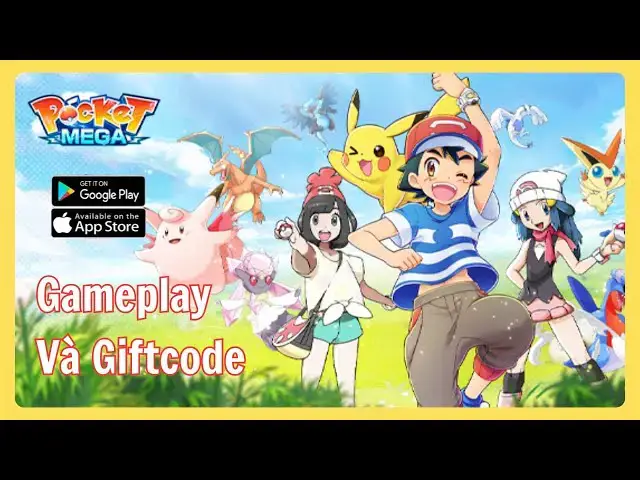 'Video thumbnail for Pocket Mega - Siêu Phẩm Pokémon 3v3 | Hướng Dẫn Nhập Code Nhận Quà Tân Thủ!'
