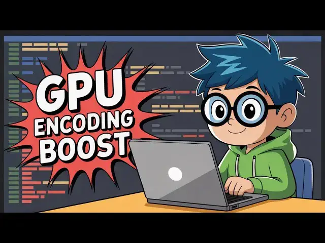 Video thumbnail for FFMPEG Tutorial to Enable NVIDIA or AMD GPU Acceleration to Speed Up Encoding of Videos in Terminal