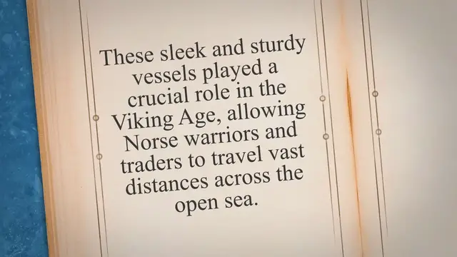 'Video thumbnail for The Viking Longboat: The Most Iconic of Ships'