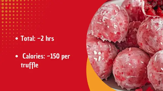 'Video thumbnail for White Chocolate Strawberry Truffles – Easy, Creamy & Delicious'