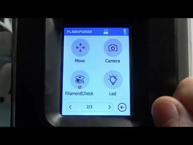 Video thumbnail for How To Enable & Disable Led Lamp For Printing Chamber Flashforge Adventurer 3