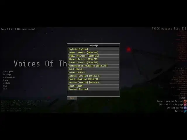 Video thumbnail for How To Change Language In Voices Of The Void