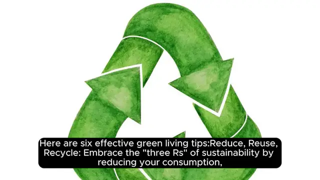 Video thumbnail for Best Green Living Tips