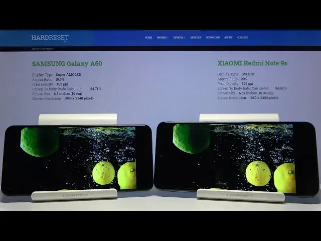 Video thumbnail for SAMSUNG Galaxy A60 vs XIAOMI Redmi Note 9s - Display Comparison |  Screen Quality Test